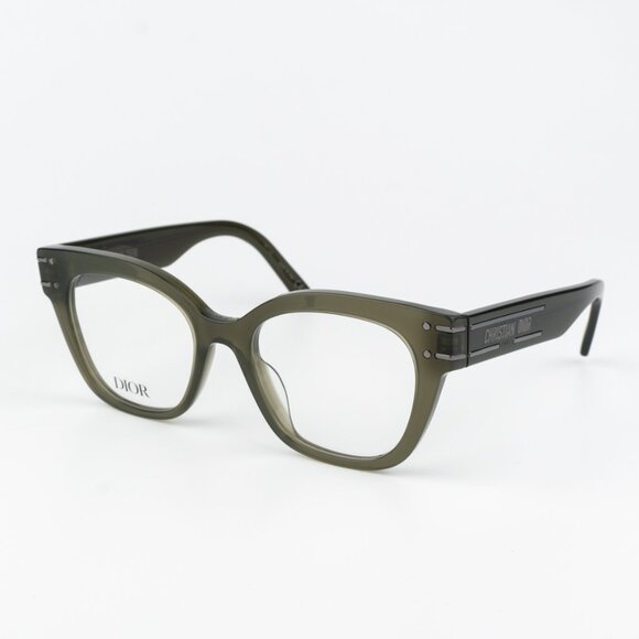 Dior Women Eyeglasses Green Demo Geometric DIORSIGNATUREO CD50054I 098 B2I NEW - Picture 2 of 10